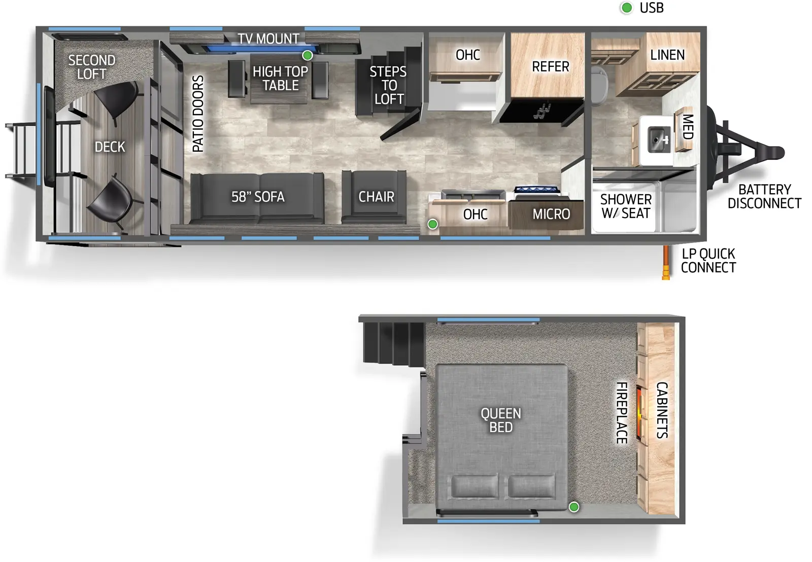 Timberwolf 16ML Floorplan